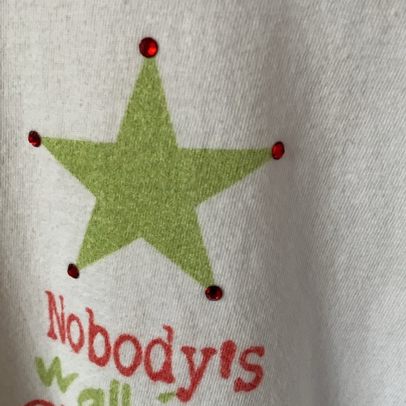 Altered Ego Grizwald Christmas Top 3/4 Sleeves - Picture 3 of 5